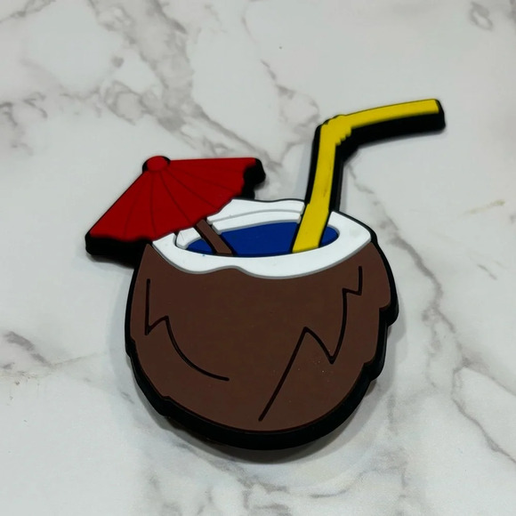 New XL Coconut Drink Bag Charm - Picture 1 of 4